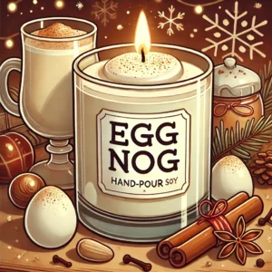 EGG NOG Soy Candle