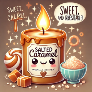 Salted Caramel Soy Candle