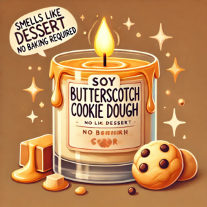 Butterscotch Cookie Dough Soy Candle