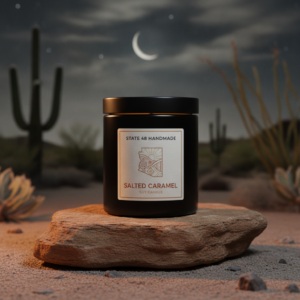 Salted Caramel Soy Candle